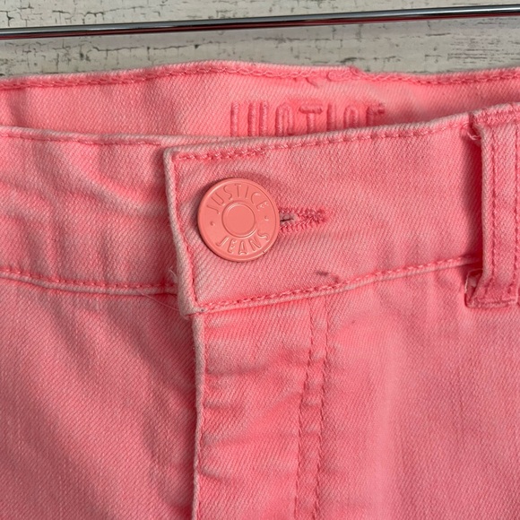 JUSTICE PINK SHORTS- Size 16 - Picture 2 of 9